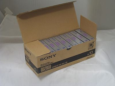 Sony Mini Data Cartridge QD2080 formatted QIC-80 pack of 10 in original box - Micro Technologies (yourdrives.com)