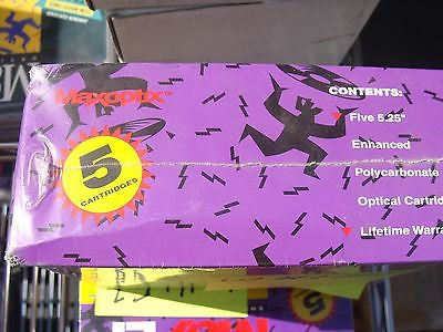 MAXOPTIX MAXEP Polycarbonate CCW Write-once 5.2GB 2048 Pack of 5 Cartridges - Micro Technologies (yourdrives.com)