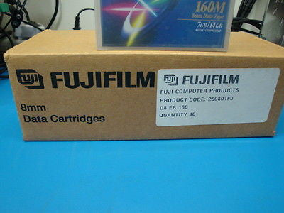 NEW Sealed FUJIFILM 8mm Data Tape 7/14GB/30GB 26080160 307265 Qty 1 Piece - Micro Technologies (yourdrives.com)