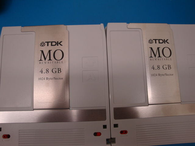Qty 25 Pieces USED TDK MO-R4800 4.8Gb Rewritable Media EDM-4800B EDM-4800C - Micro Technologies (yourdrives.com)