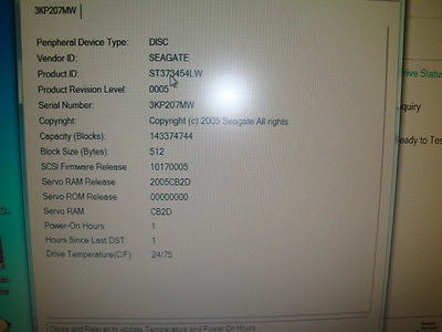 Seagate ST373454LW 15K RPM 73GB FW0005 Hard Drive  U320 - Micro Technologies (yourdrives.com)