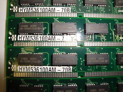 Hyundai 4MB 70NS 72-PIN SIMM HYM536100AM-70B  Qty 6 - Micro Technologies (yourdrives.com)
