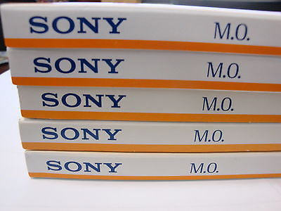 5 Pieces Sony MO Media  4.8GB RW 5.25'' 1024 b/s Optical Disk EDM-4800C - Micro Technologies (yourdrives.com)