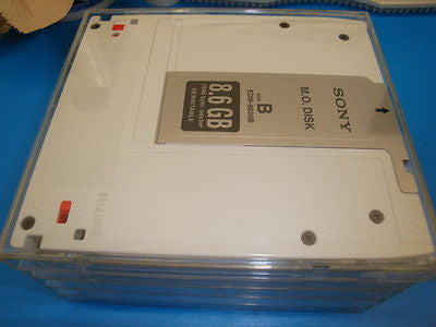 Sony EDM-8600B Optical Disk 8.6GB RW 2048 Byte Sector in Plastic Clamshell - Micro Technologies (yourdrives.com)