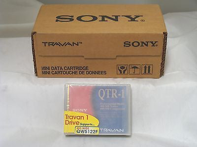 NEW Sony QTR-1 Travan  Mini Data Cartridge Pack of 10 in original box - Micro Technologies (yourdrives.com)