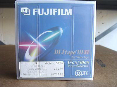 NEW FUJIFILM 1/2" DLT TAPE III XT 15GB/30GB Data Tape - Micro Technologies (yourdrives.com)