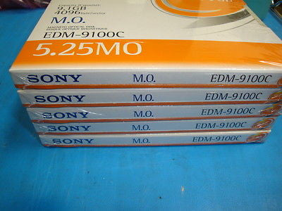 Sony EDM-9100C NEW Factory Sealed 9.1GB RW Optical Disk - Micro Technologies (yourdrives.com)