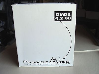 *NEW* Pinnacle Micro 4.2GB Rewritable MO Disk DOT OMDR 5.25” 512b/s* Pack of 5* - Micro Technologies (yourdrives.com)