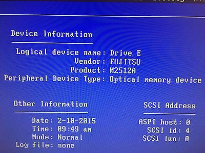 Fujitsu M2512A External SCSI Magneto Optical Drive - Micro Technologies (yourdrives.com)