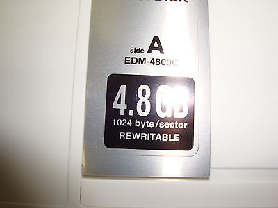 5 Pieces Sony MO Media  4.8GB RW 5.25'' 1024 b/s Optical Disk EDM-4800C - Micro Technologies (yourdrives.com)
