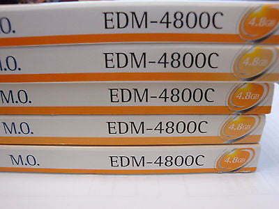 5 Pieces Sony MO Media  4.8GB RW 5.25'' 1024 b/s Optical Disk EDM-4800C - Micro Technologies (yourdrives.com)