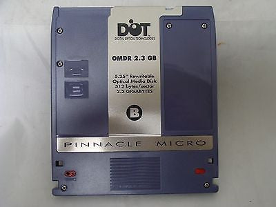Pinnacle Micro 2.3 GB OMDR 5.25'' Optical Media Disk 512 bytes/sector - Micro Technologies (yourdrives.com)