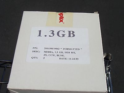 Maxoptix Max-EP enhanced polycarbonate CCW Write-Once 1.3GB 1024 b/s 2015385 - Micro Technologies (yourdrives.com)