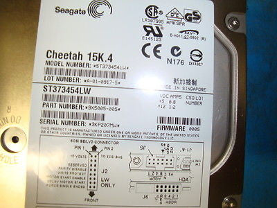 Seagate ST373454LW 15K RPM 73GB FW0005 Hard Drive  U320 - Micro Technologies (yourdrives.com)