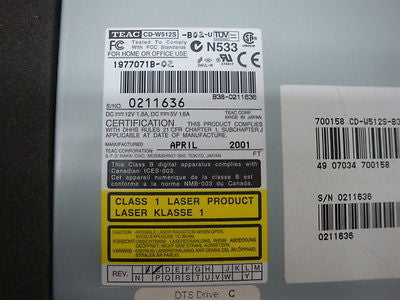 Teac CD-W512S Black Bezel - Micro Technologies (yourdrives.com)