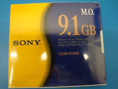 Sony MO Media EDM-9100B 9.1GB RW  Optical Disk - Micro Technologies (yourdrives.com)