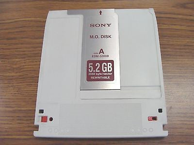 Sony MO Media EDM-5200B 5.2GB Optical Disk Rewritable 2048 byte/sector - Micro Technologies (yourdrives.com)