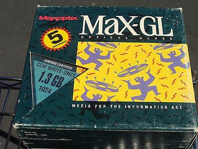 Maxoptix Max-GL Optical Glass Jukebox Certified CCW write-once 1.3Gb 1024b/s - Micro Technologies (yourdrives.com)