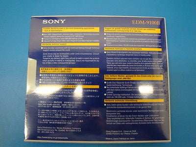 Sony MO Media EDM-9100B 9.1GB RW  Optical Disk - Micro Technologies (yourdrives.com)