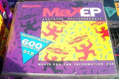 MAXOPTIX MAXEP Polycarbonate Rewritable 600 Megabyte 512   Cartridge1015383RW - Micro Technologies (yourdrives.com)