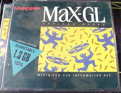 Maxoptix Max-GL Optical Glass Jukebox certified Rewritable 1.3Gb 1024b/s - Micro Technologies (yourdrives.com)