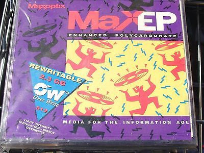 MAXOPTIX MAX-EP Enhanced Polycarbonate RW 2.3GB 512 b/s Over Write - Micro Technologies (yourdrives.com)