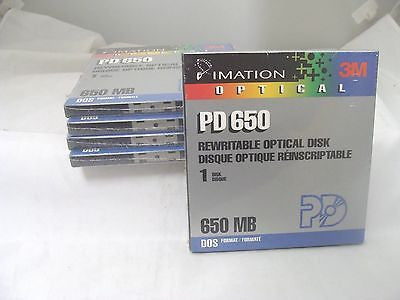 Pack of 5 IMATION 46709 3M PD650 REWRITABLE OPTICAL DISK 650MB (X5) - Micro Technologies (yourdrives.com)