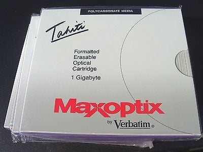 MAXOPTIX 1GB 512 b/s TAHITI Formatted Erasable Optical Cartridge 1015387-0050 - Micro Technologies (yourdrives.com)