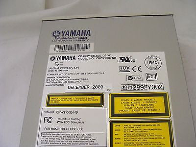 Yamaha CRW2100E-NB Cd-Rewritable Drive 16x10x40 IDE - Micro Technologies (yourdrives.com)