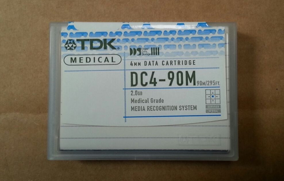 TDK DC4-90m 90 Meter DDS 4mm Tape Cartridge - New - Micro Technologies (yourdrives.com)