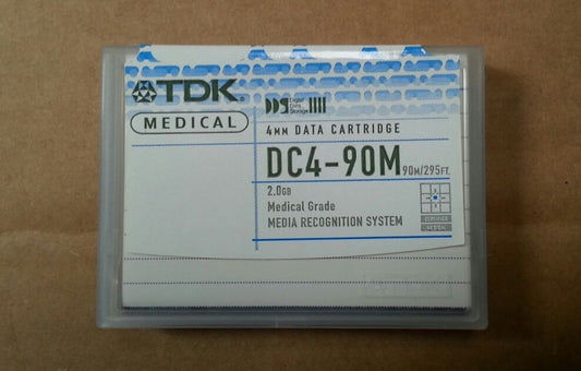 TDK DC4-90m 90 Meter DDS 4mm Tape Cartridge - New - Micro Technologies (yourdrives.com)