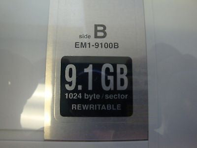 Sony MO Media EM1-9100B 9.1GB RW  1024 B/s Optical Disk - In Clamshell - Micro Technologies (yourdrives.com)