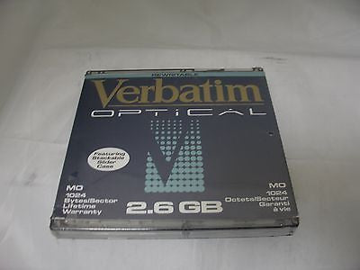 Verbatim 91204 1 Piece 2.6GB RW *NEW* Optical Disk in Plastic Shell  EDM-2600C - Micro Technologies (yourdrives.com)