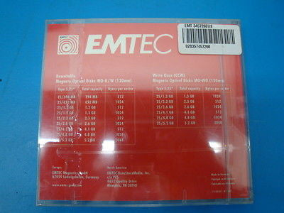 EMTEC 345726EUS 4.8GB RW  *NEW*  Sealed Optical Disk EDM-4800B EDM-4800C 1 Piece - Micro Technologies (yourdrives.com)