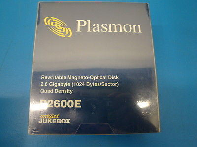 Plasmon P2600E MO Media 2.6GB RW *NEW* Optical Disk 1 Piece EDM-2600C EDM-2600B - Micro Technologies (yourdrives.com)