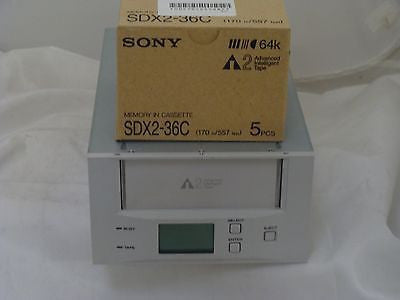 Sony TSL-A500C AIT-2 Autoloader Internal SCSI LVD with Box of 5  SDX2-36C Tapes - Micro Technologies (yourdrives.com)