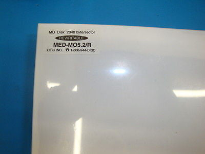 Disc MO Media 5.2GB RW *NEW* Optical Disk 5 Pack Box EDM-5200B EDM-5200C - Micro Technologies (yourdrives.com)
