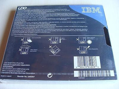 *NEW* IBM UDO 30GB Optical Disk 23R2567 5.25" Cartridge Write Once Worm Sealed - Micro Technologies (yourdrives.com)