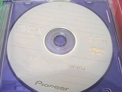New PIONEER DVS-R4700SP DVD-R Discs for Authoring 4.7GB - Micro Technologies (yourdrives.com)