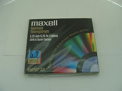 *NEW* Maxell MA192-S2 5.2GB RW Optical Disk Media 2048 b/s - same as EDM-5200C - Micro Technologies (yourdrives.com)