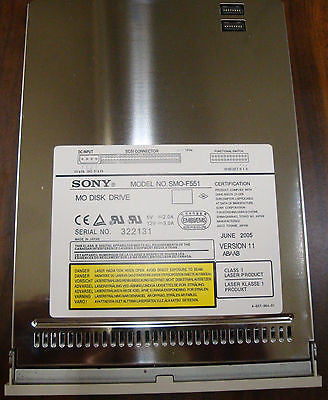 Sony SMO-F551-SD 5.2GB Internal SCSI 50 Pin MO Optical Drive | UK Sony SMO-F551-SD 5.2GB Internal SCSI 50 Pin MO Optical Drive | UK