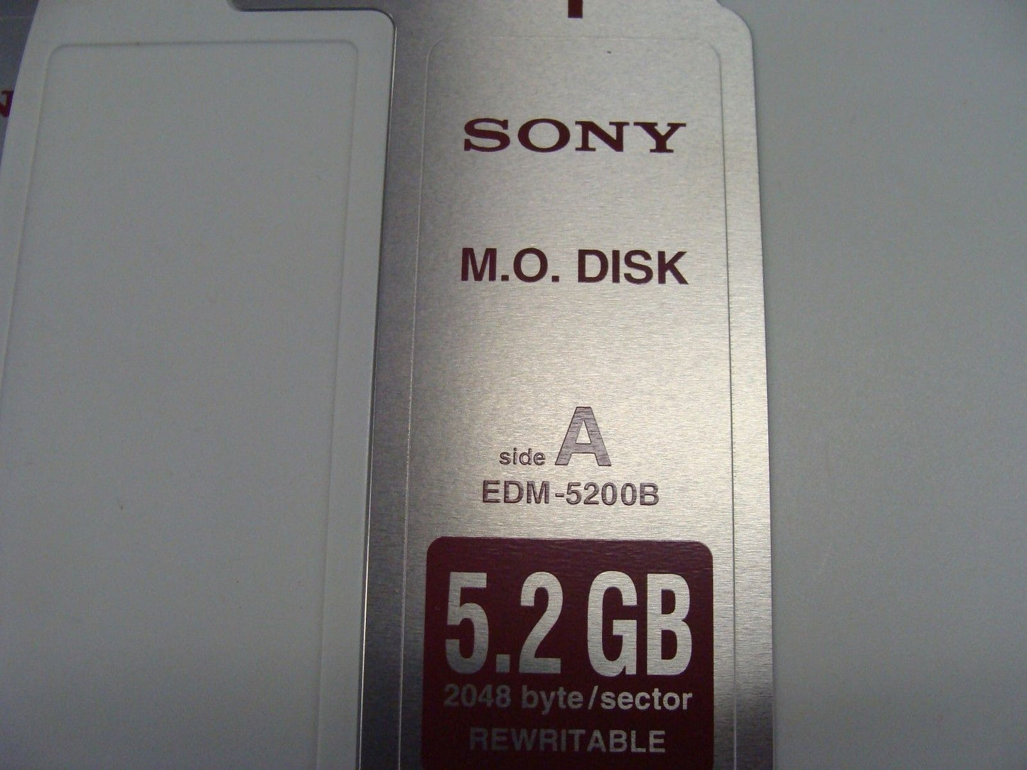Sony EDM-5200B 5.2GB Optical Disk Rewritable 2048 b/s with Sony sleeve - Micro Technologies (yourdrives.com)