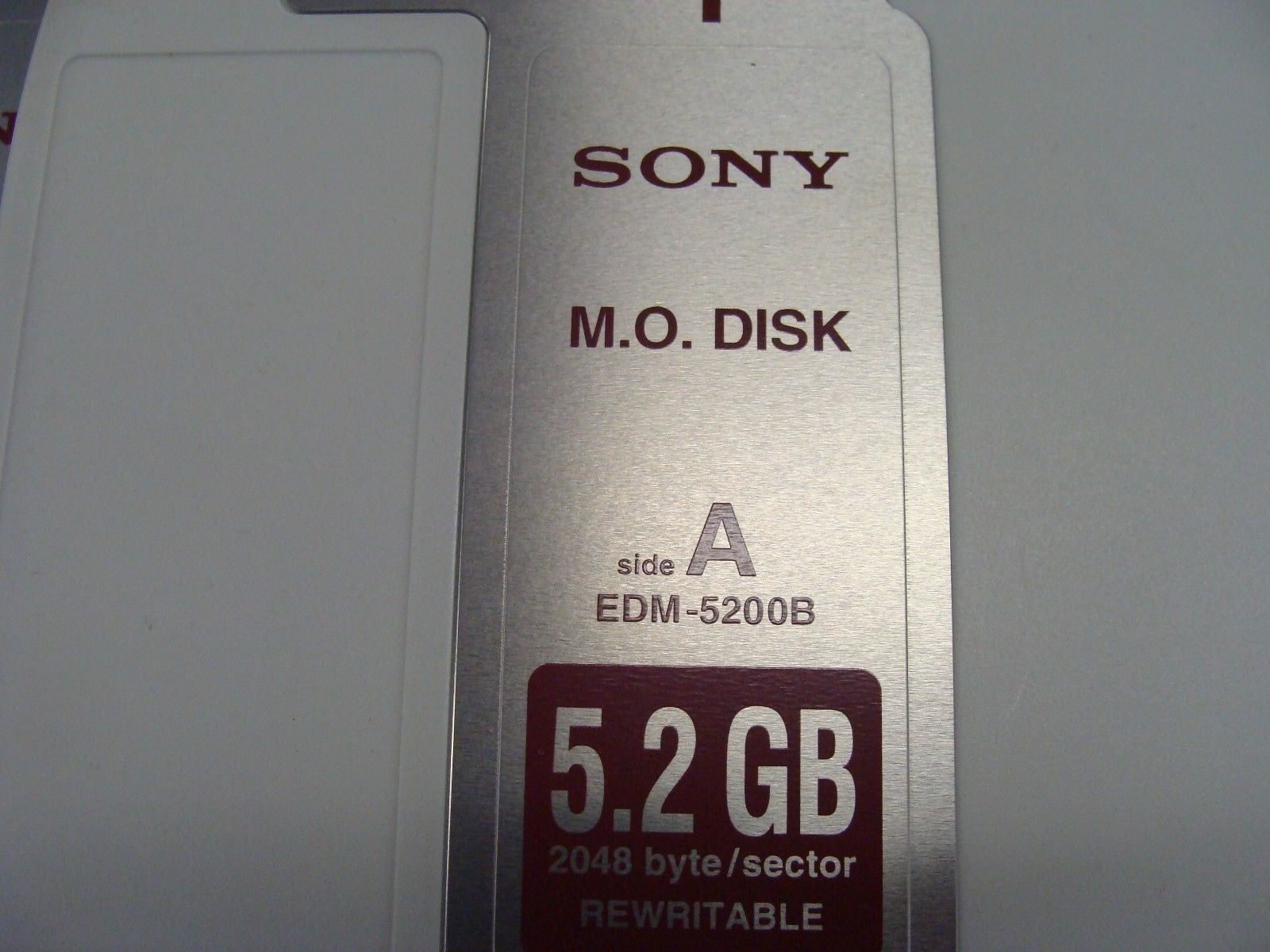 Sony EDM-5200B 5.2GB Optical Disk Rewritable 2048 b/s with Sony sleeve - Micro Technologies (yourdrives.com)
