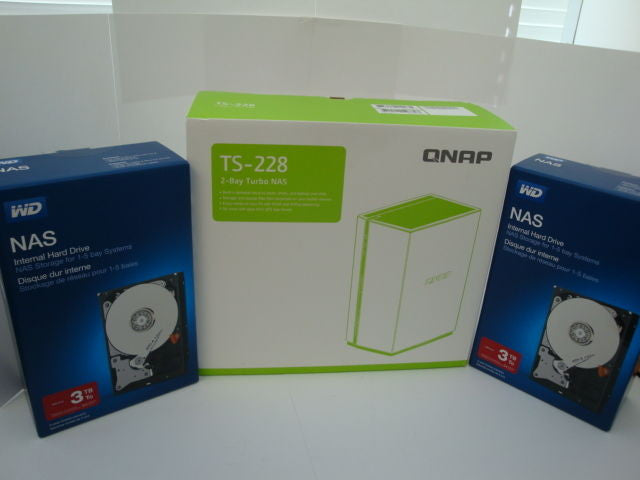 QNAP TS-228 6TB  2 Bay NAS Storage with QTY 2 RED NAS 3TB  Drs - Micro Technologies (yourdrives.com)