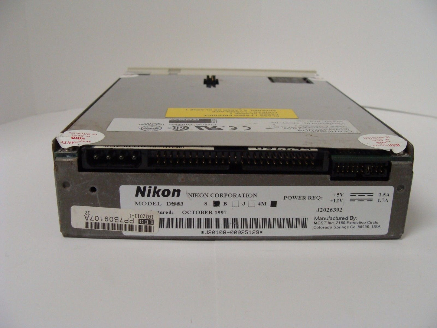 Plasmon DD53 Direct Overwrite Optical Drive SCSI 2.6gb DW260 - Micro Technologies (yourdrives.com)