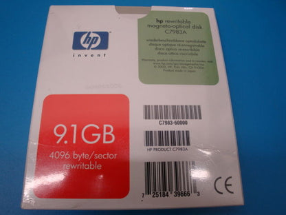 Box of 8 - HP  C7983A 9.1GB Re-writable MO Disk EDM-9100B EDM-9100C - Micro Technologies (yourdrives.com)