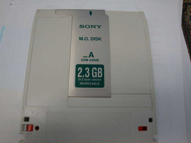 SONY EDM-2300B 2.3GB RW Optical Disk 512 B/S (same as EDM-2300C) 1 piece - Micro Technologies (yourdrives.com)