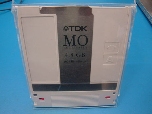 Qty 10 Pieces USED TDK MO-R4800 4.8Gb RW in Clamshell  EDM-4800B EDM-4800C - Micro Technologies (yourdrives.com)