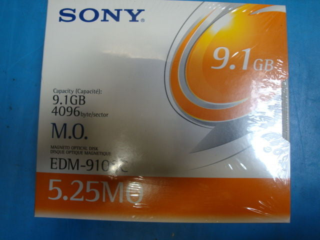 Sony MO Media EDM-9100C NEW 5 Pack Factory Sealed  9.1GB RW  Optical Disk - - Micro Technologies (yourdrives.com)
