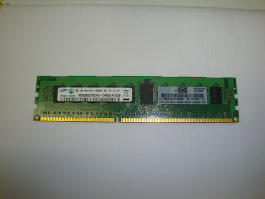 HP 591750-171 4GB PC3-10600R ECC DDR3-1333 M393B5270CH0-CH9Q5 1029 - Micro Technologies (yourdrives.com)